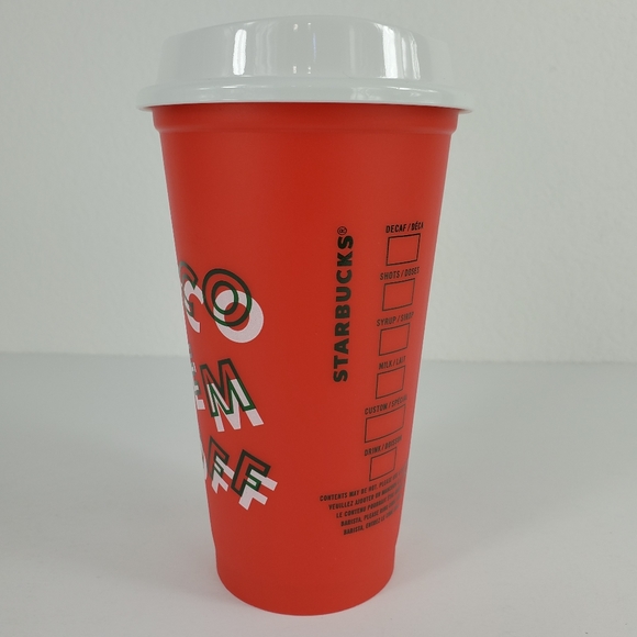 NEW Starbucks Red Discount Reusable Grande Hot Cup - Picture 5 of 8